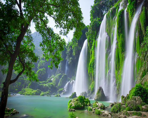 Ha noi - ba be lake - ban gioc water fall 5 days - 4 nights